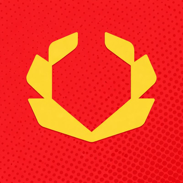 Digital Laurel Wreath Icon